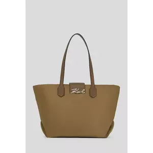 Karl Lagerfeld geantă K/SIGNATURE culoarea maro, A3W30029 imagine