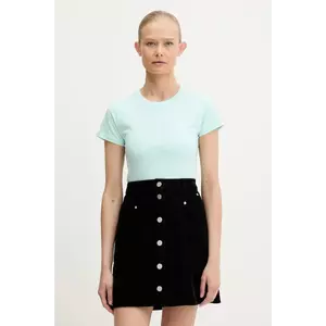 Karl Kani tricou culoarea turcoaz, PD00005467 imagine