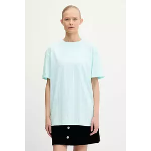 Karl Kani tricou din bumbac culoarea turcoaz, PD00005464 imagine
