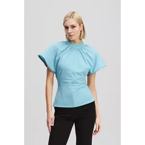 Karl Lagerfeld tricou din bumbac cu turtleneck, A3W17012 imagine