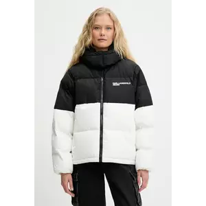 Karl Lagerfeld Jeans geacă culoarea negru, de iarna, A3W15024 imagine