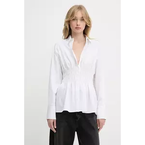 Rag & Bone cămașă din bumbac culoarea alb, cu guler clasic, relaxed, WAW25PA0317631 imagine