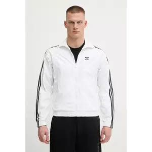 adidas Originals bluză Firebird culoarea alb, cu imprimeu, JY1328 imagine