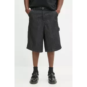 Diesel pantaloni scurți jeans D-LIVERY-W-SHORT culoarea negru, A19270.09M65 imagine
