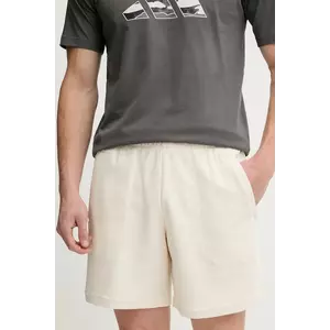 adidas Originals pantaloni scurți Essentials culoarea bej, JW1042 imagine