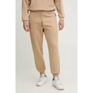 adidas pantaloni de trening x Z.N.E culoarea bej, cu imprimeu, JW4725 imagine