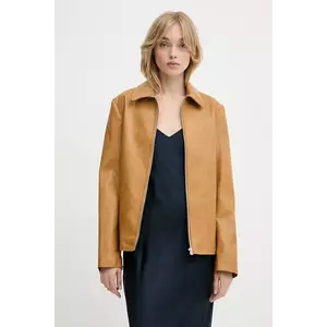 Rag & Bone geacă culoarea maro, de tranziție, WAW25P2001LE01 imagine