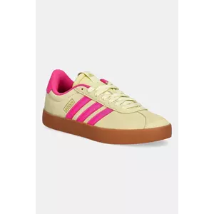 adidas sneakers Vl Court 3.0 culoarea galben, JR8649 imagine