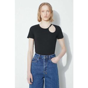 KSUBI tricou Arise Cut Out Ss Tee Black femei, culoarea negru, WSP24TE012 imagine