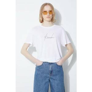 KSUBI tricou de in Script Klassic culoarea alb, WSP24TE002 imagine