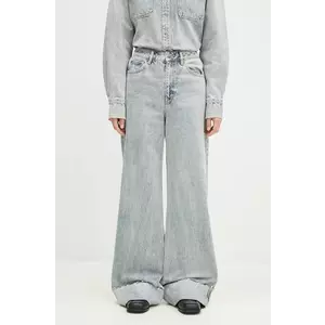 KSUBI jeansi Strider Worn Cuffed femei high waist, WPF24DJ023 imagine