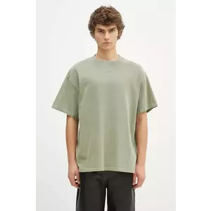 KSUBI tricou din bumbac Sott Ekcess barbati, culoarea verde, cu imprimeu, MFA24TE026 imagine