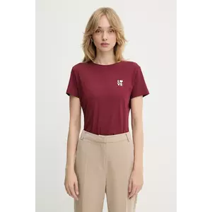 BOSS Orange tricou din bumbac culoarea roșu, 50545288 imagine