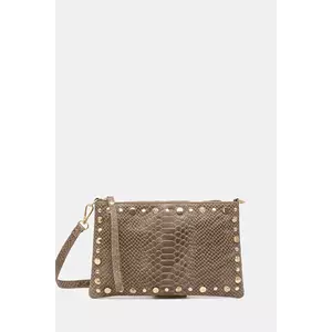 Answear Lab poseta de piele culoarea maro imagine