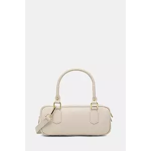 Answear Lab poseta de piele culoarea bej imagine