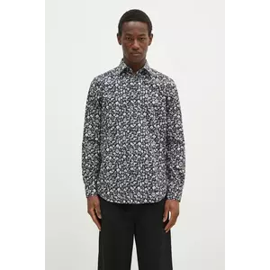 Paul Smith cămașă din bumbac bărbați, culoarea negru, cu guler clasic, slim, M1R-800P-P02609 imagine