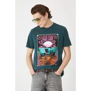 Medicine tricou culoarea verde, cu imprimeu imagine