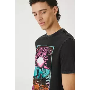 Medicine tricou culoarea gri, cu imprimeu imagine