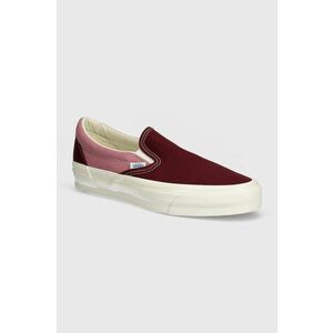Vans tenisi Premium Classics LX Slip-On Reissue 98 culoarea bordo, VN000CSE5T21 imagine