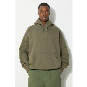 Vans bluza Premium Standards Surplus Po Hoodie LX barbati, culoarea verde, cu glugă, neted, VN000GVQCHZ1 imagine