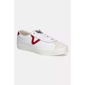 Vans sneakers din piele Premium Classics LX Sport Low 73 culoarea alb, VN000D2JRED1 imagine