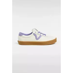 Vans adidasi de piele întoarsă Sport Low culoarea gri, VN000CQR6PH1 imagine