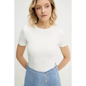 Answear Lab tricou culoarea alb imagine