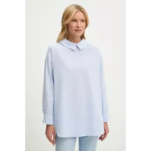 Answear Lab camasa de in cu guler clasic, relaxed imagine