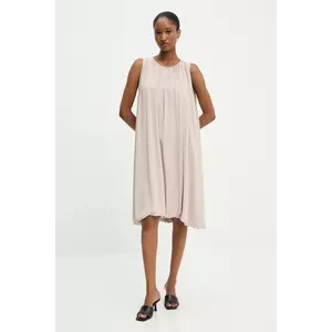 Answear Lab rochie culoarea bej, mini, evazati imagine