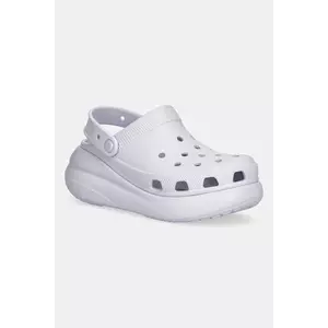 Crocs papuci Classic Crush Clog cu platforma, 207521 imagine
