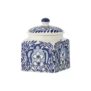 Bloomingville recipient cu capac Karlie 11 x 14 x 11 cm imagine