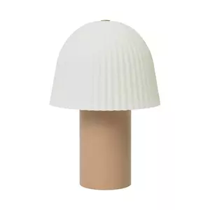 ferm LIVING lampă de masă led fără fir Frill culoarea roz imagine