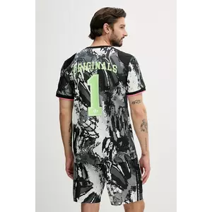 adidas Originals tricou Archive Jersey culoarea gri, cu imprimeu, KD2351 imagine