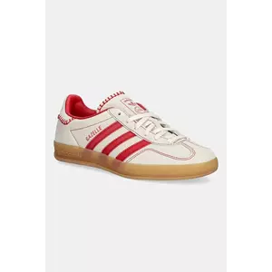 adidas Originals sneakers din piele întoarsă Gazelle Indoor culoarea bej, JS1402 imagine