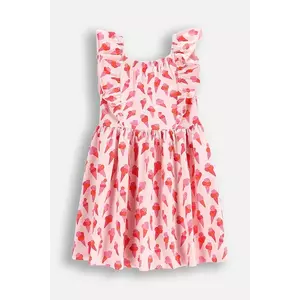 Coccodrillo rochie culoarea roz, mini, evazați, HOLIDAY SPLASH GIRL KIDS imagine