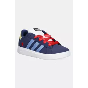 adidas sneakers pentru copii GRAND COURT 00s SNOW WHITE culoarea bleumarin, JQ6680 imagine