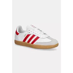 adidas Originals sneakers pentru copii SAMBA OG culoarea alb, JQ2833 imagine