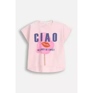 Coccodrillo tricou culoarea roz, HOLIDAY SPLASH GIRL JUNIOR imagine