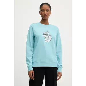 Karl Lagerfeld bluză IKON cu imprimeu, A3W20066 imagine