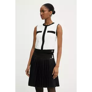 Karl Lagerfeld vestă culoarea alb, A3W18020 imagine