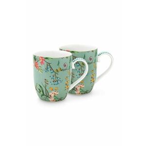 Pip Studio set cani Jolie Flowers 2-pack imagine