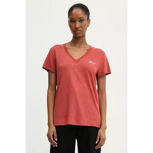 Karl Lagerfeld tricou de in culoarea rosu, A3W17070 imagine