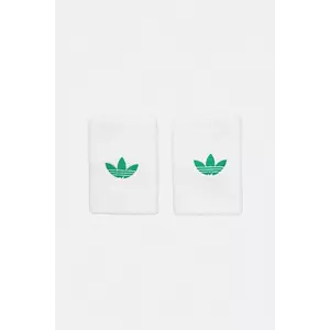 adidas Originals wristband Ten Wb L OG 2-pack culoarea alb, JW8534 imagine