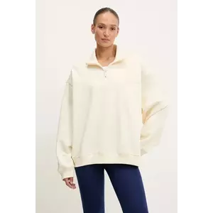 adidas Originals bluză Essentials culoarea bej, uni, JY3554 imagine