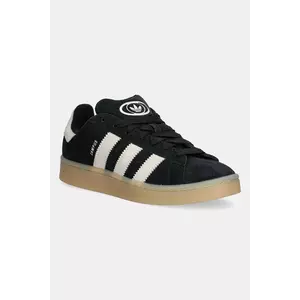 adidas Originals sneakers din piele întoarsă Campus 00S culoarea negru, JQ8354 imagine