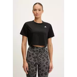 adidas Performance tricou de antrenament WORKOUT ESSENTIALS culoarea negru, JC9555 imagine