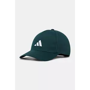 adidas Performance șapcă din bumbac pentru copii culoarea verde, cu imprimeu, JX1259 imagine