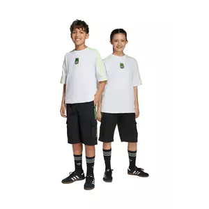 adidas Originals pantaloni scurți copii MINECRAFT culoarea negru, cu imprimeu, talie reglabila, KD9832 imagine