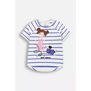 Coccodrillo tricou culoarea alb, FLOWER PARADISE GIRL KIDS imagine