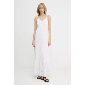 Morgan rochie ROUBI culoarea bej, maxi, evazați, ROUBI imagine